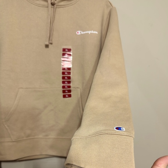 Nwt Champion ||  woman’s tan pullover Hoodie Size Xl - Picture 7 of 7